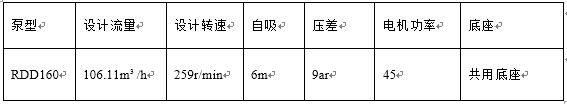 煤渣水提升泵参数