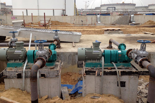 中海油山东销售公司某油库含油污水提升泵