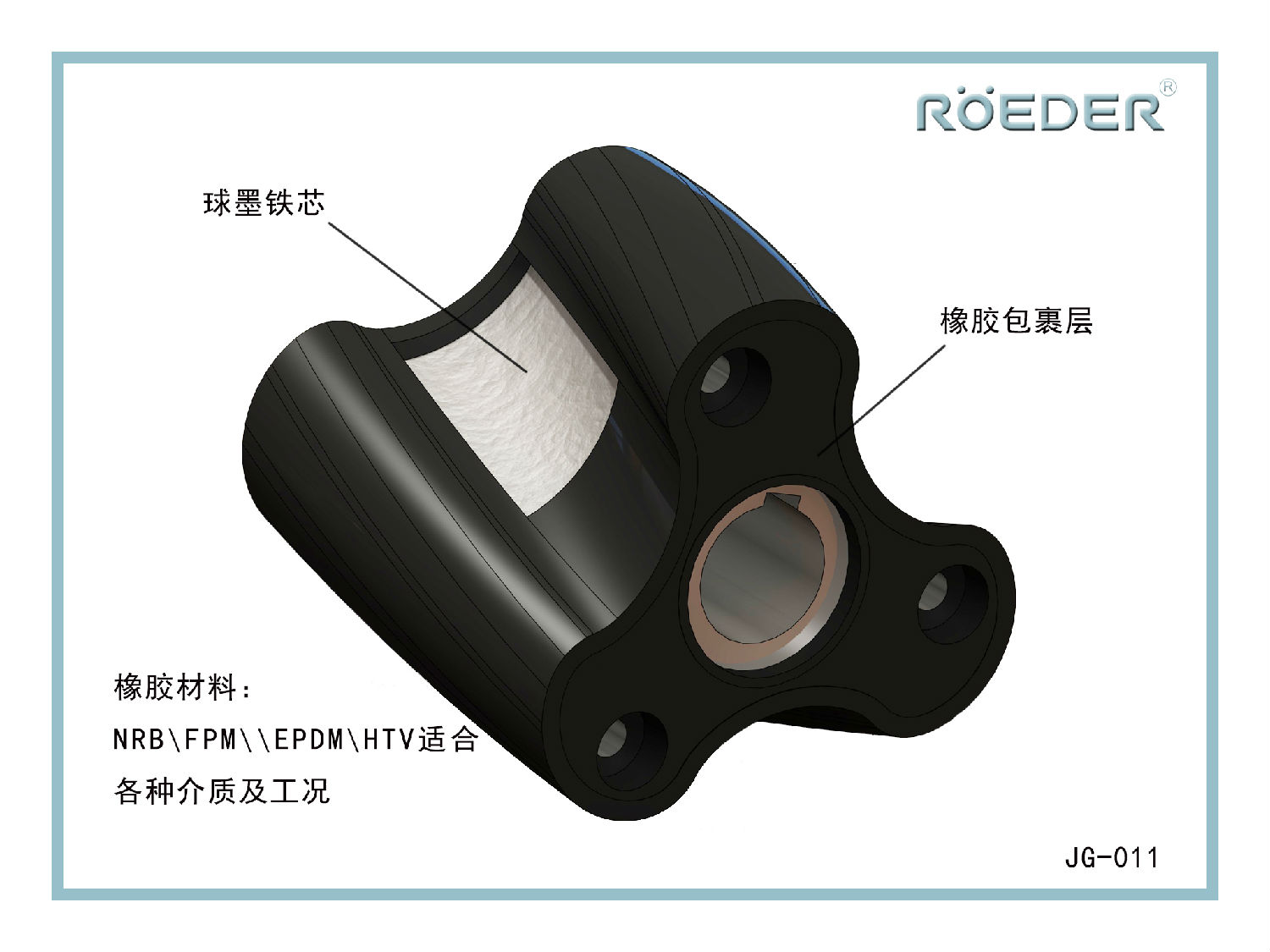 罗德品牌转子泵转子