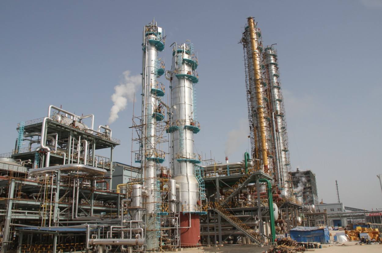 徐州矿物集团90万吨\/年甲醇工程在陕西长青工