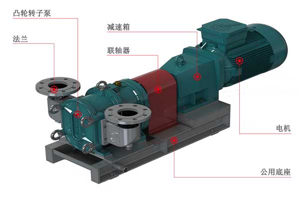 罗德旋转活塞泵结构组成2018080902